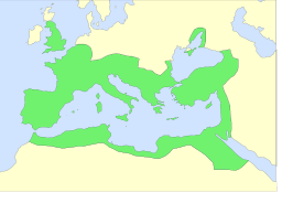 Het Romeinse Rijk in het jaar 60 n.Chr.