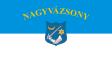 Nagyvázsony zászlaja