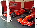 Scuderia Ferrari mit zwei F1 Modellen 248 F1 aus 2006, FoS 2007