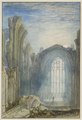 William Turner – Melrose Abbey (1822)