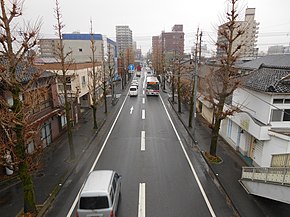 Kantsū-dōro Japan route 264.JPG