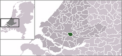 Location of Barendrecht