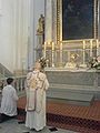 Mariavitischer Priester mit Ministrant