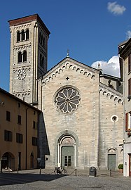 The Basilica of San Fedele in Como.