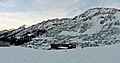 Schwarzwasserhütte von NW Winter