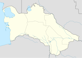 Türkmenistan üzerinde Daşoğuz