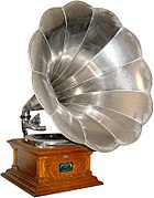 Grammophon von etwa 1907 (Foto 2006)