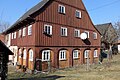 Wohnstallhaus (Umgebinde) eines Bauernhofes