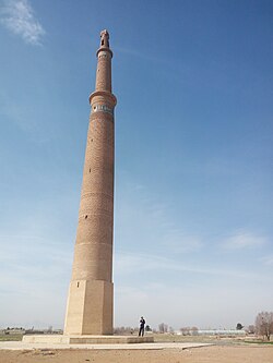 Ziyar Minaret, a historical landmark in Ziar