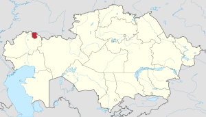 Lage in Kasachstan