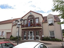 The town hall in Brouderdorff