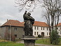 Statue der hl. Barbara (Socha svaté Barbory)