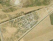 Satellite photo of the Dahanyia village in 2004, before it was demolished.