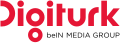 Digiturk'un beIN Media Group kuruluşu olduğunu belirten logosu. (13 Ocak 2017-günümüz)