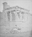 Erehteyon Akropolisi, fotoğraf, 1853