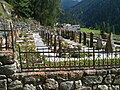 Dorffriedhof bei der neuen reformierten Kirche