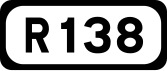 R138 road shield}}