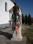 Statue of Ferenc Kölcsey in Săuca