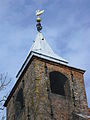 Kirchturmspitze der Evangelisch-lutherischen Kirche Middoge