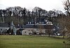 Gebouwen en park van kasteel Lontzen