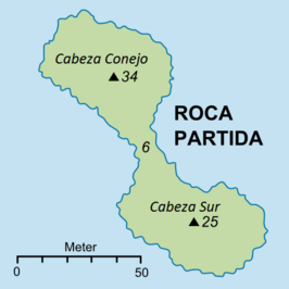 Kaart van Roca Partida