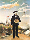 Henri Rousseau, Self-portrait