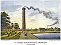 Wasserturm in Rothenburgsort um 1848