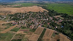 Air view of the village