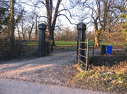 Die Zufahrt zu Abbey House, dem anstelle des Klosters errichteten Herrenhaus