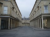 Much of Persuasion was filmed in Bath locations such as Bath Street.