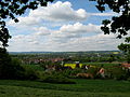 Blick auf Westerhausen