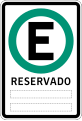 RA-2 Reserved parking