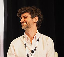 Doug Salati reading at the 2023 National Book Festival