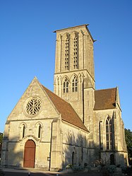 The church in Saint-Manvieu-Norrey