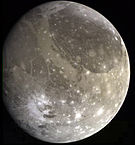 Ganymede, the largest moon in the Solar System