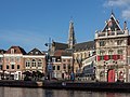 Haarlem, Weigh house and church (de Sint Bavokerk)