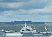 INS «Vikramaditya» gjennomgår testing i Russland.