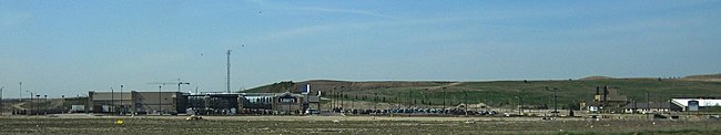 The Keele Valley Landfill which was closed in 2002, now overlooks nearby development