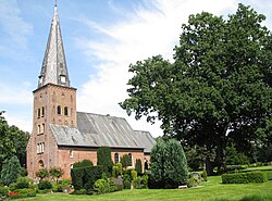 Sunte Oluf church in Breklum