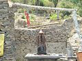 Graphite Lingam at the Lakhamandal Temple