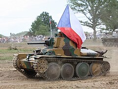 Czechoslovakian LT-38 tank