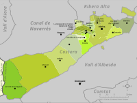 Municipalities of Costera