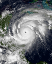 Hurricane Mitch at peak intensity