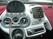 Fiat Multipla centre console