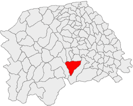 Location in Suceava County