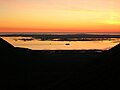 Solen gått ned bak Smøla. Foto: Harald Oppedal