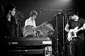 Talking Heads performing in 1978.