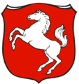 Wappen der preußischen Provinz Westfalen in der durch das Preußische Staatsministerium des Inneren am 8. Juni 1929 genehmigten Fassung