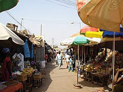 Market in brikama, 2006