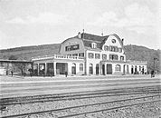 Bahnhof Herisau um 1910